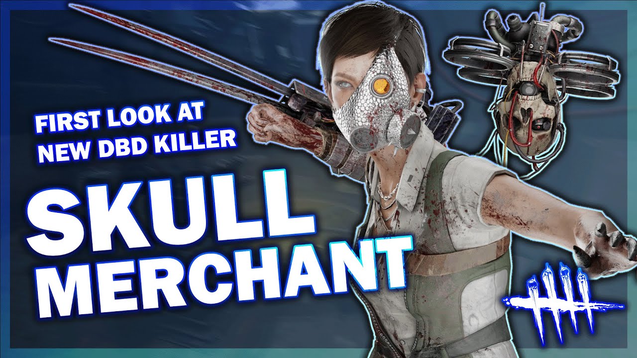SKULL MERCHANT first look at NEW DEAD BY DAYLIGHT Killer in TOOLS OF TORMENT - #dbd #dbdkiller