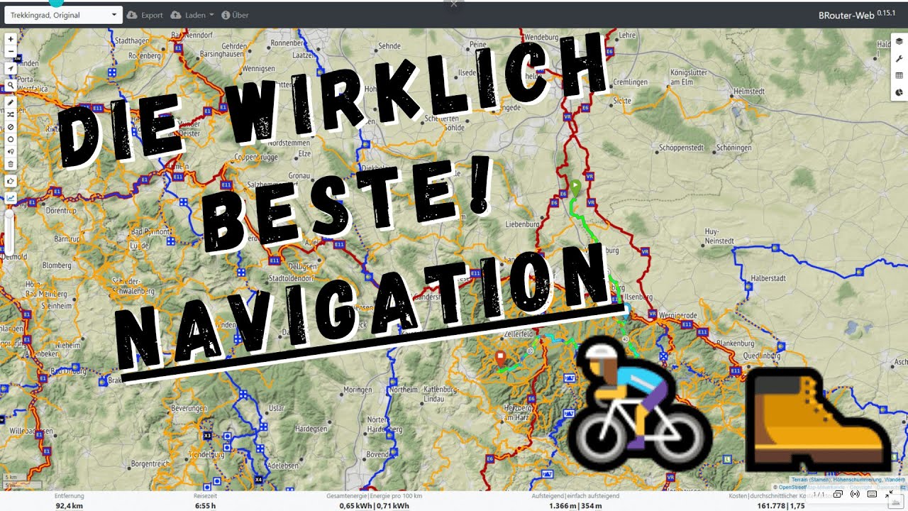 Die beste PLANUNG für Routen - Radfahren & Wandern für OsmAnd, Locus & Orux