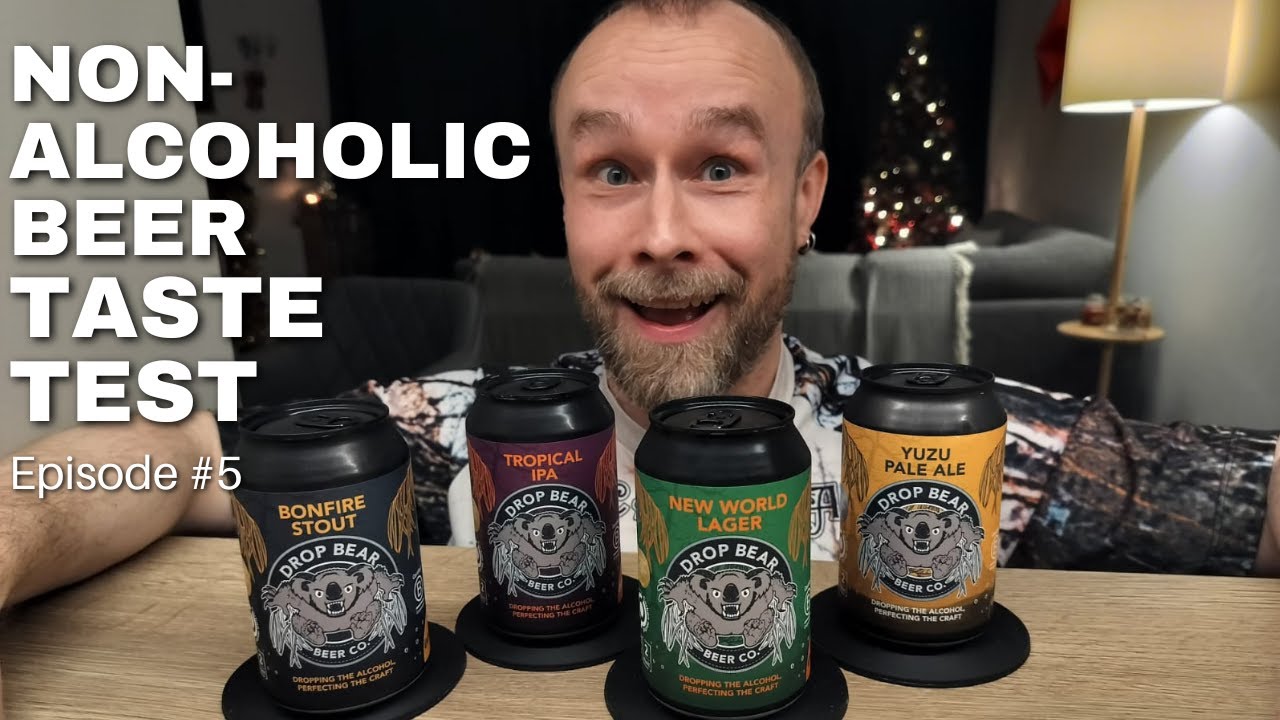 Non-Alcoholic Beer Taste Test - Episode 5: Drop Bear Beer Co.