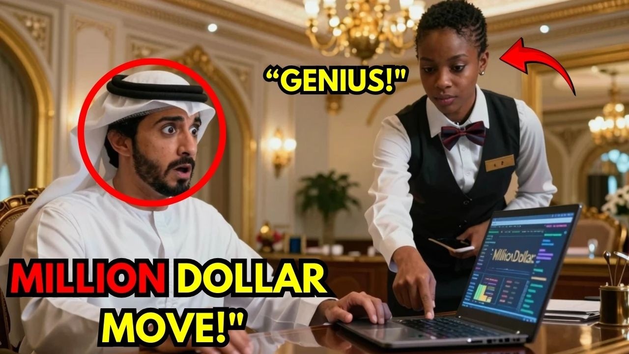 Arab Prince Called the Black Waitress ‘Stupid’ – Seconds Later, She Solved a Million Dollar Problem
