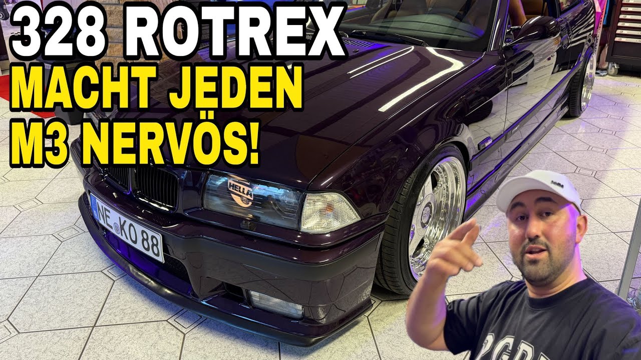 Rotrex Kompressor BMW E36 328 Coupe | Macht jeden M3 nervös | Sauberer Umbau mit Druck