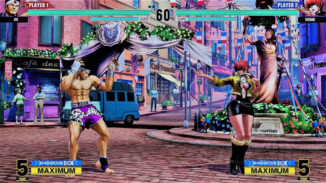 Joe Higashi vs Shermie (Hardest ) - KOF XV.