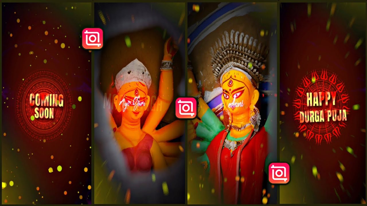 Durga Puja Status Video Editing In Inshot App | Trending Navratri Video Editing Tutorial 2025