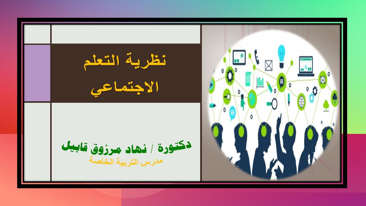 نظرية التعلم الاجتماعي