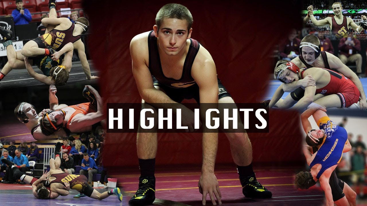 Wrestling Highlight Reel (2020 State Champ)