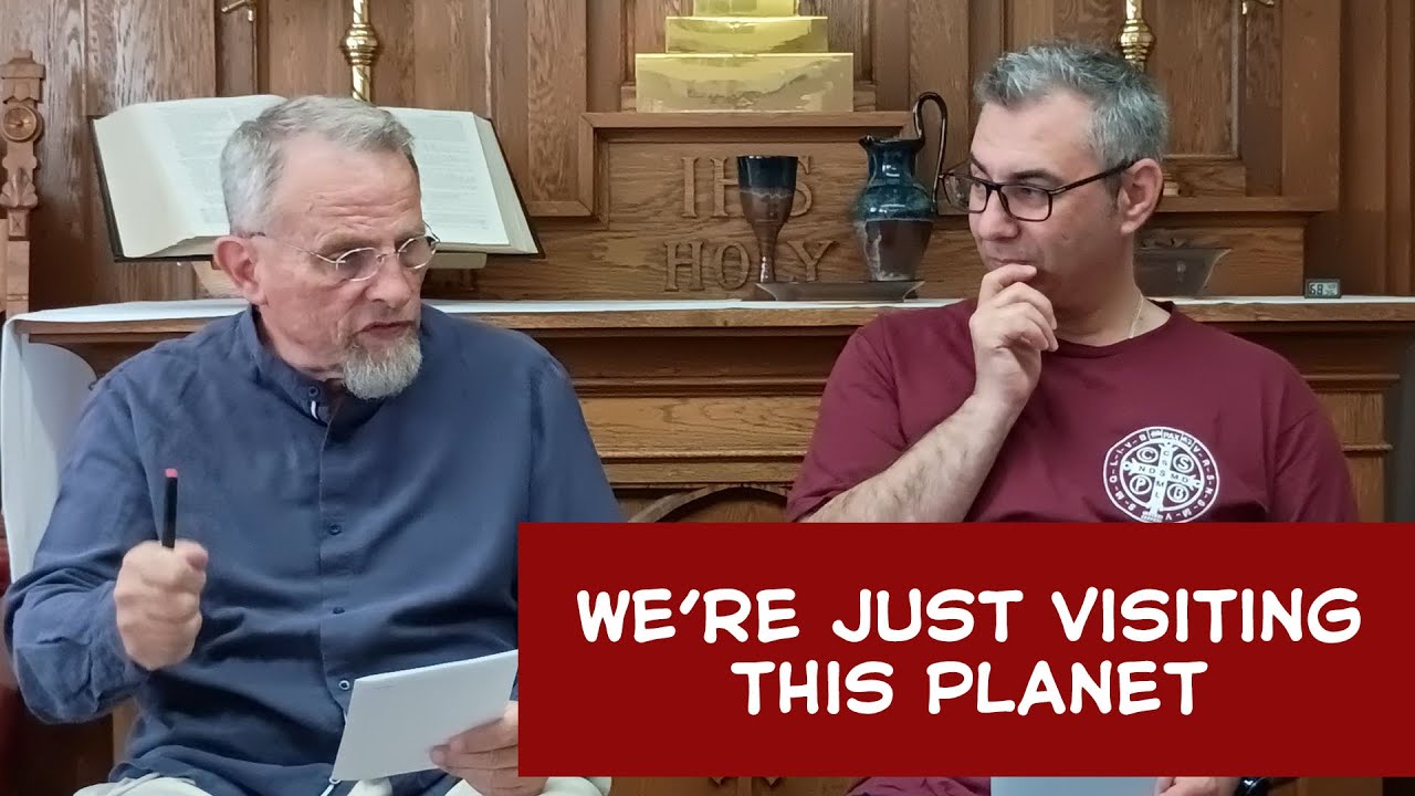 We're just visiting this planet.