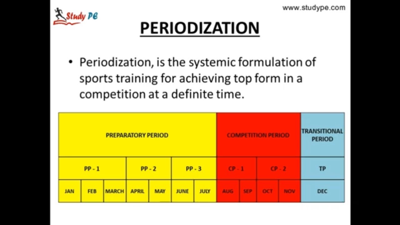 Periodization in Sports Training