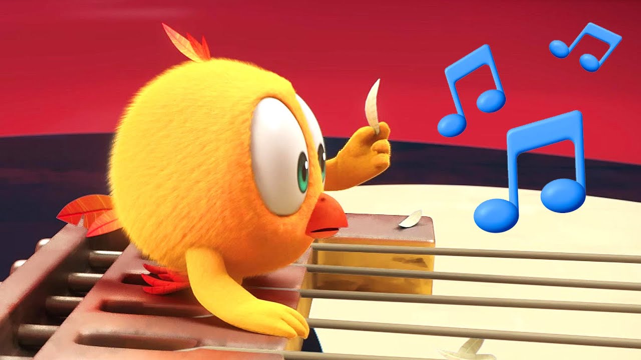 O violão | Onde está Chicky? | Pintinha amarelinho | Coleção desenhos animados Infantil | Episódios