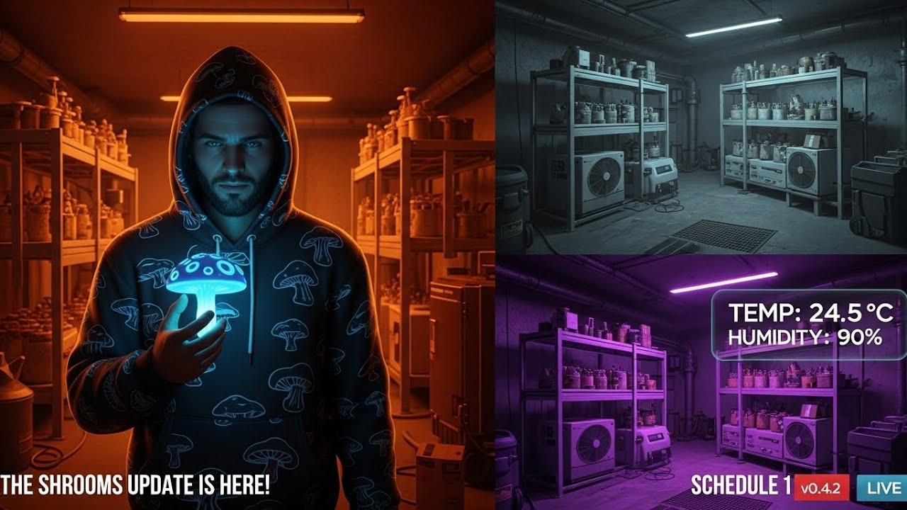 From Rags to Fungi Empire: Building the Perfect Shroom Farm | Schedule 1