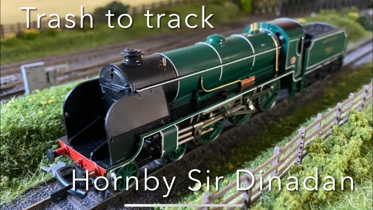 Trash to Track Episode 42. Hornby N15 Sir Dinadan X04 motor upgrade.