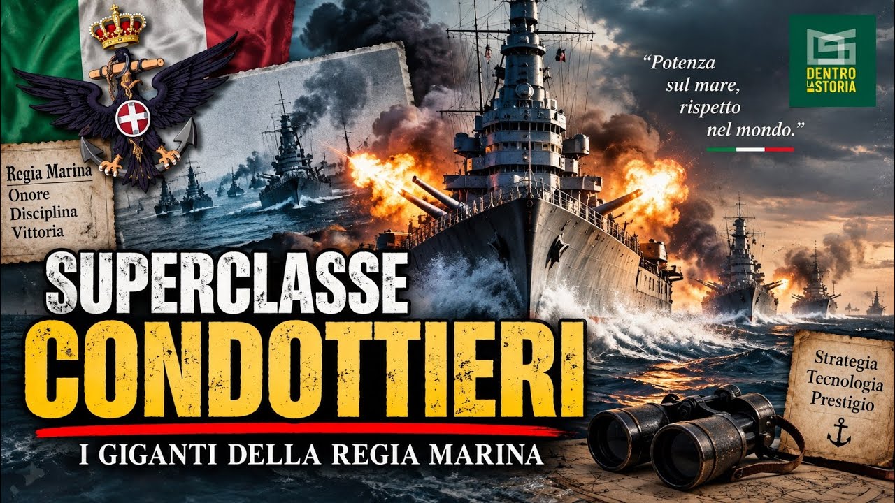 L’Illusione Della SUPREMAZIA navale ITALIANA: La Supeclasse CONDOTTIERI