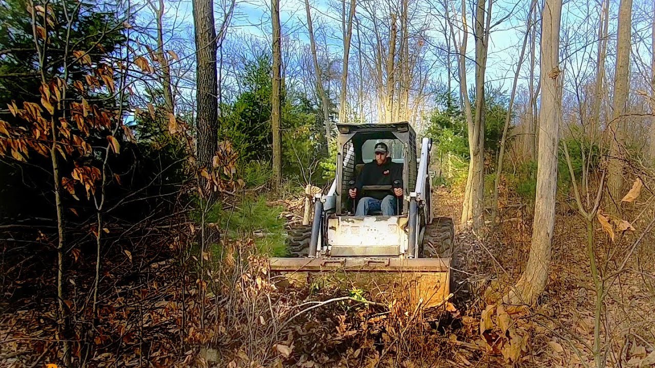 Building A Trail On The Ridge