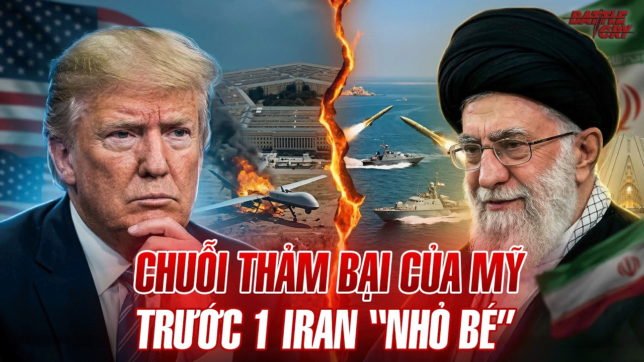 NHỮNG THẤT BẠI LỊCH SỬ CỦA MỸ TRƯỚC IRAN: VÌ SAO WASHINGTON LUÔN THUA 1 KẺ BỊ CẤM VẬN KIỆT QUỆ VẬY?