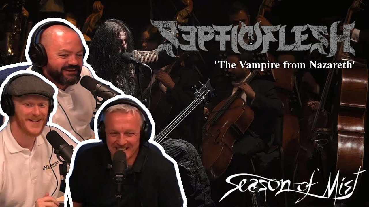 Реакция офисных парней | SepticFlesh — The Vampire from Nazareth Live (РЕАКЦИЯ!!)
