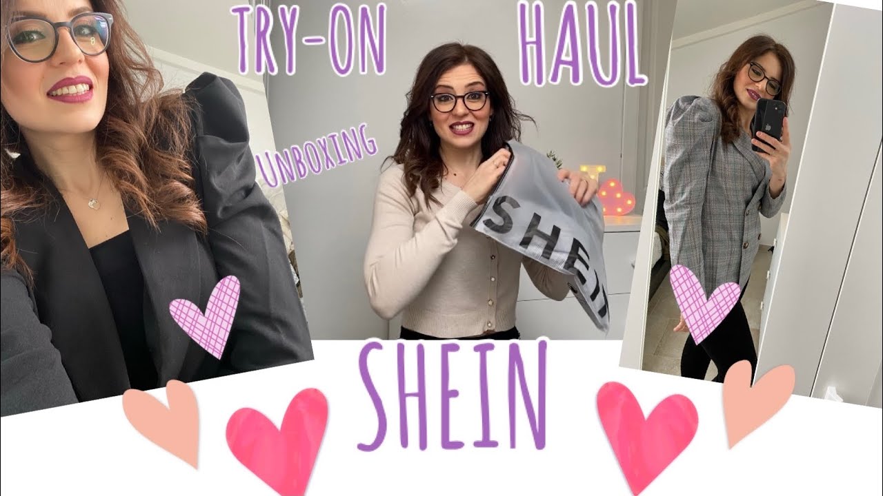 TRY-ON HAUL SHEIN || unboxing e capi indossati 😍🛍💕