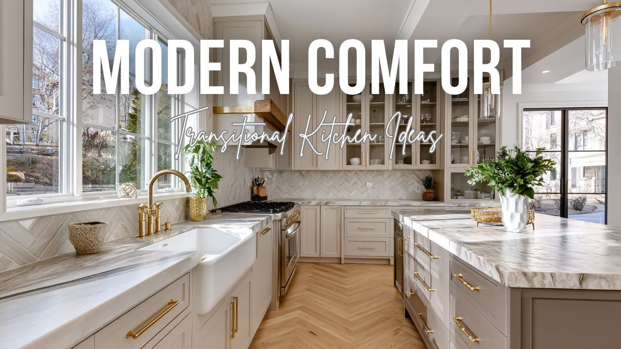 Transitional Kitchen Ideas Blending Traditional Charm and Modern Comfort