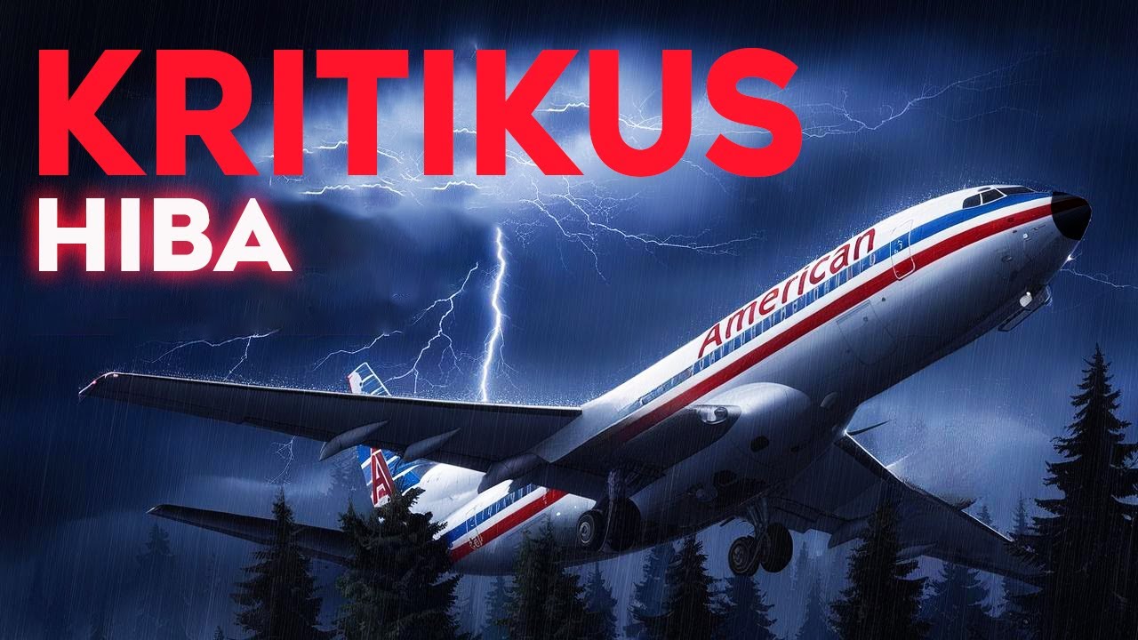 Ez a repülő ÖSSZEÜTKÖZÖTT VALAMIVEL a végső megközelítés során – American Airlines 1572-es járat