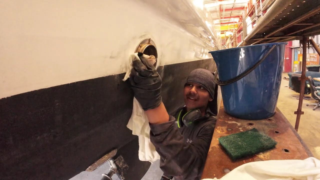 Not Your Average 16-Year-Old Job: 65ft Catamaran Refit! - EP1