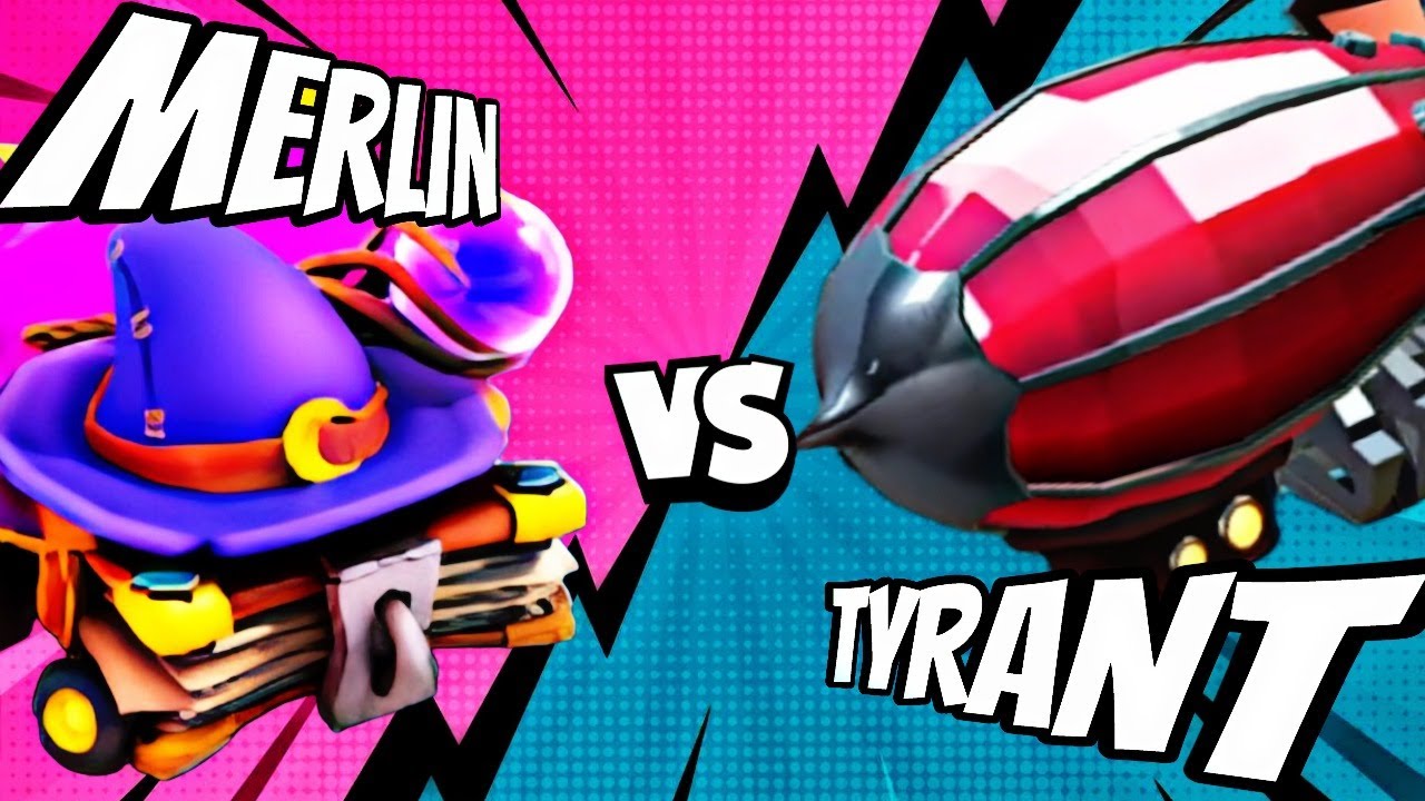 Merlin Vs Tyrant | Crash of Cars