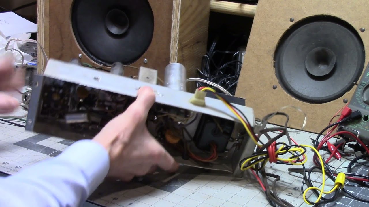 1959/60 Magnavox tube  console amp