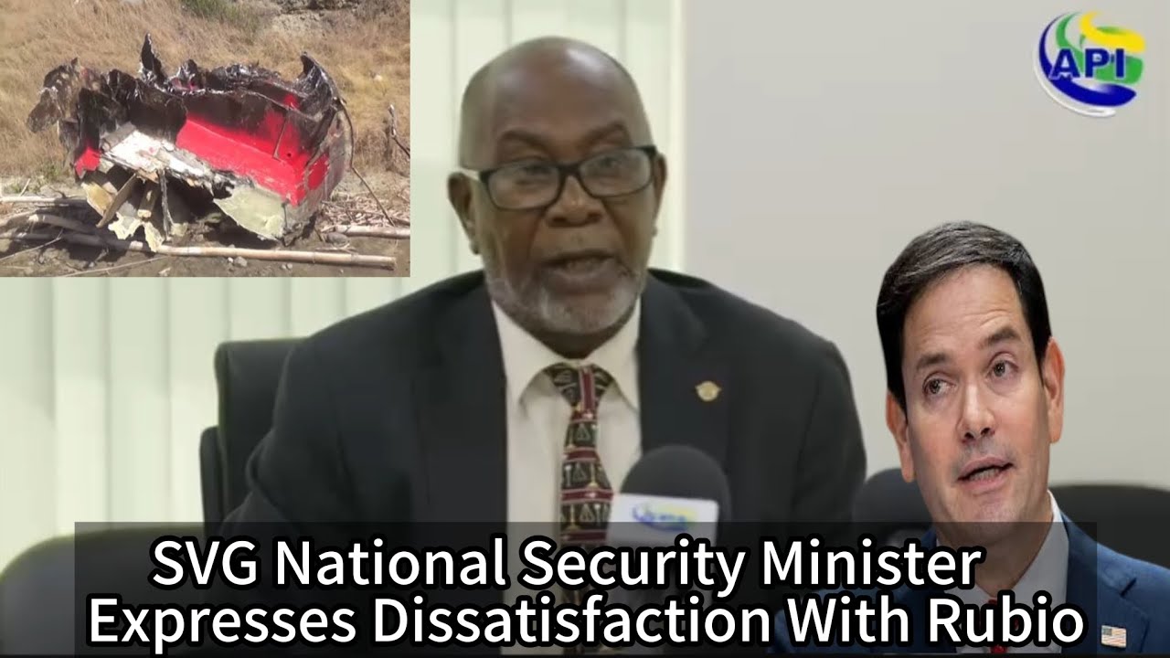 SVG Minister Of National Security Skillfully Condemns US Boat Strike 