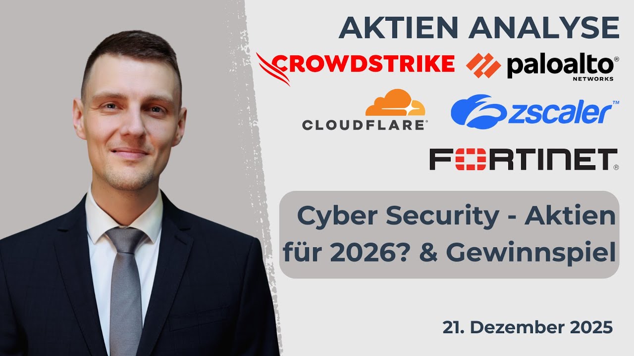 Crowdstrike Aktie, Palo Alto Aktie, Cloudflare Aktie, Fortinet Aktie, Zscaler Aktie, Cyber Security