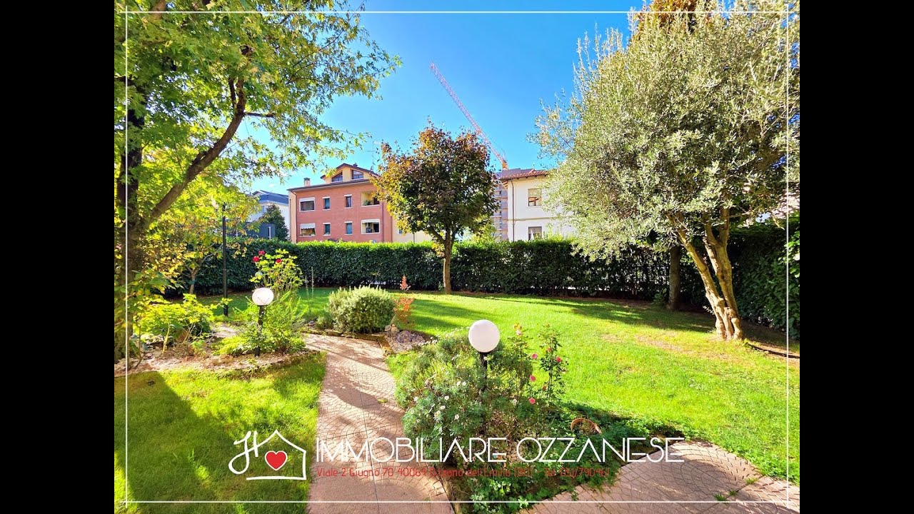 Via Mazzini Ozzano Emilia Centro - Appartamento con 480 mq di giardino