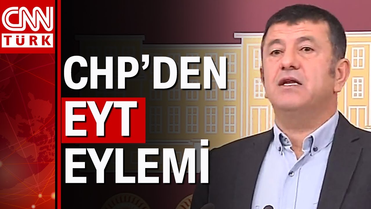 CHP'den EYT eylemi! Veli Ağbaba: 