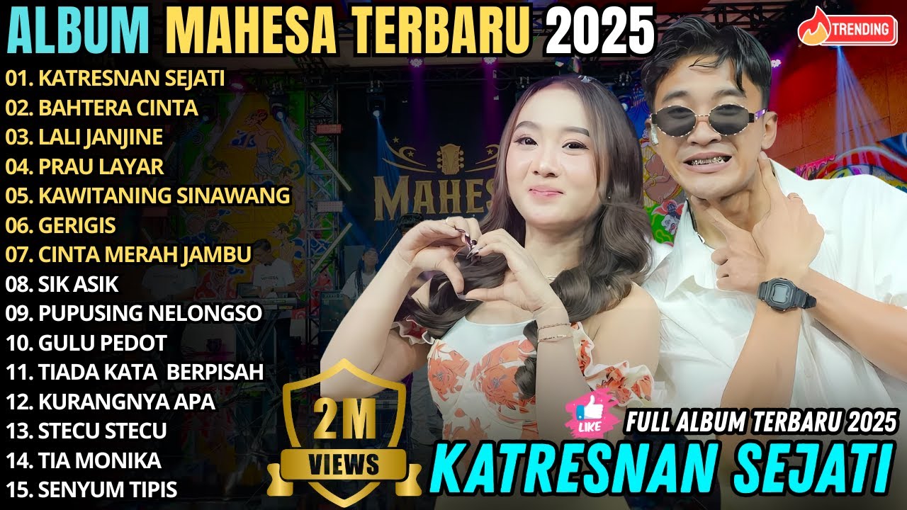 KATRESNAN SEJATI - BAHTERA CINTA || DIVA FT SADEWOK || DANGDUT MAHESA MUSIC FULL ALBUM TERBARU 2025