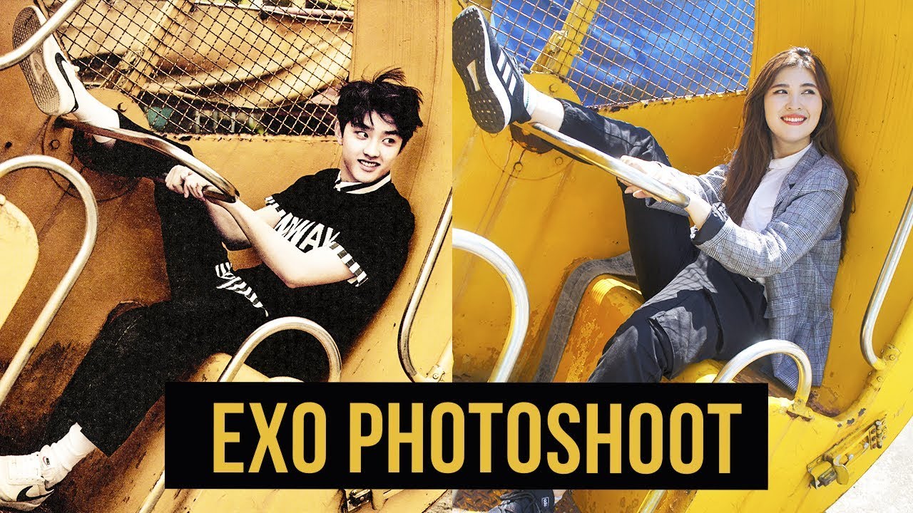 RECRIANDO FOTOS DO EXO // Yongma Land (pt.1)