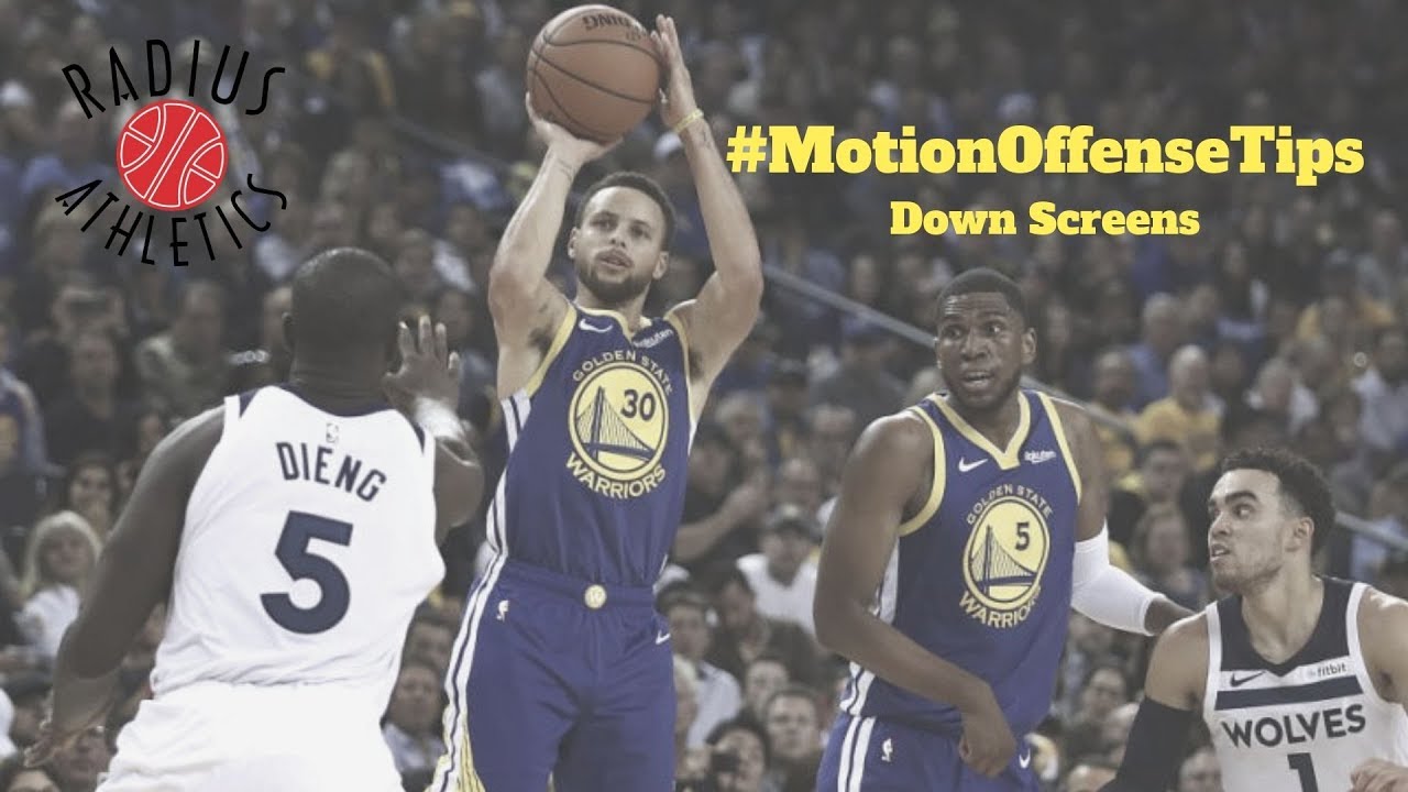 #MotionOffenseTips - Steph Curry Down Screens