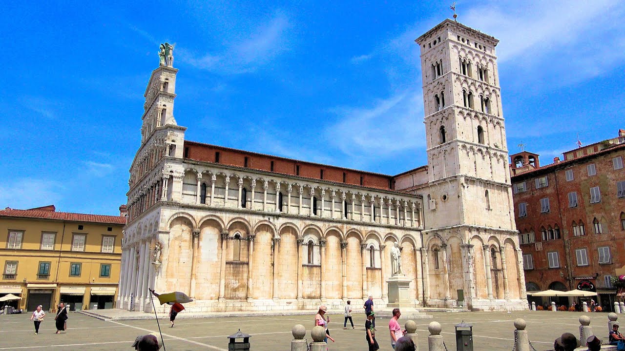 One day in Lucca Italy, Tuscany [4K] (videoturysta.eu)