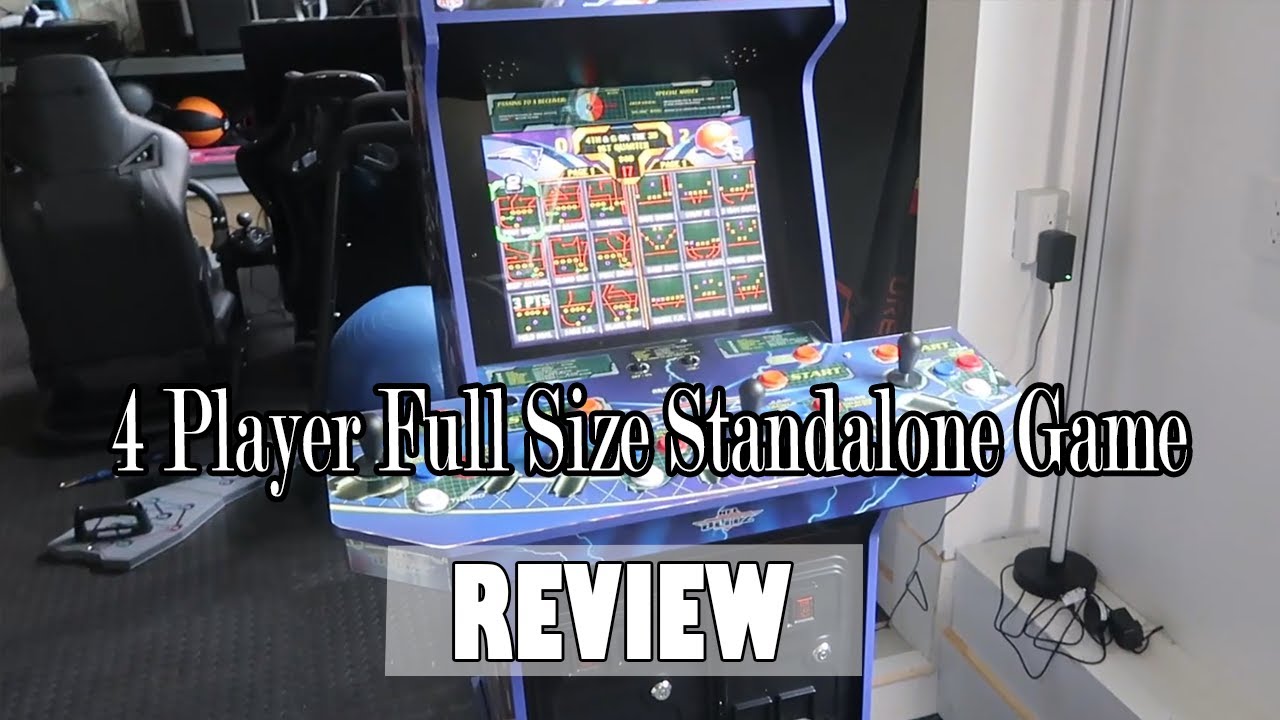 Arcade1Up NFL Blitz Legends Arcade Machine Review - 4 Player Full Size Standalone Game