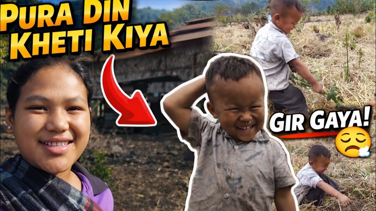 🥵 Pura Din Oppo Beta Ke Sath Kheti Ki 🌾 | Oposo Ne Bahut Madad Kiya 😍🔥