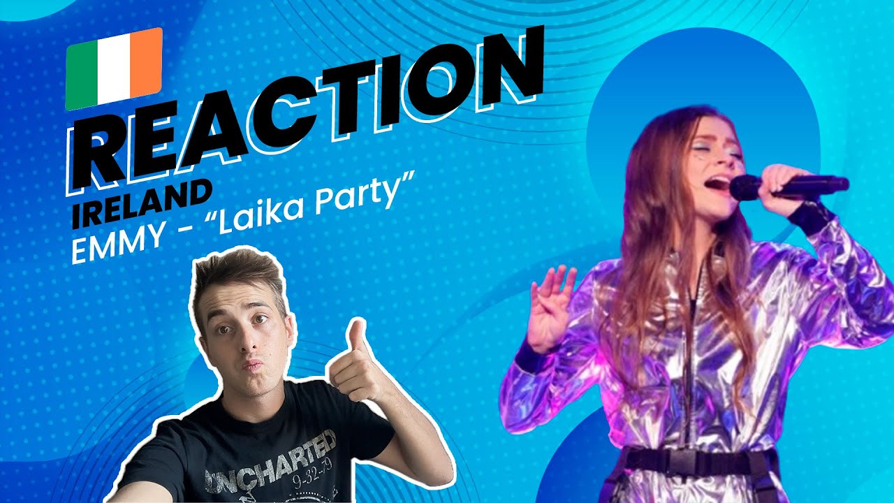 Reaction to Eurovision Ireland 2025 - EMMY - Laika Party | Luiset