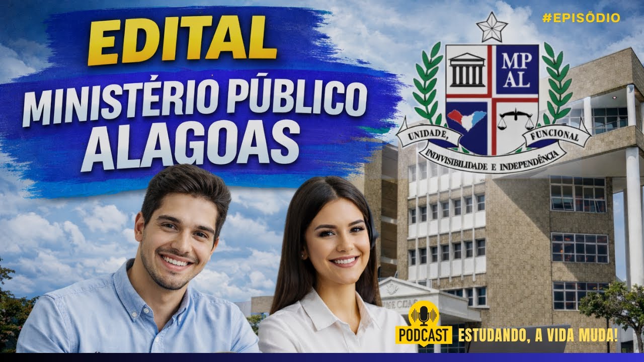 Concurso MP AL 2026: Edital Publicado! Vagas e Salários