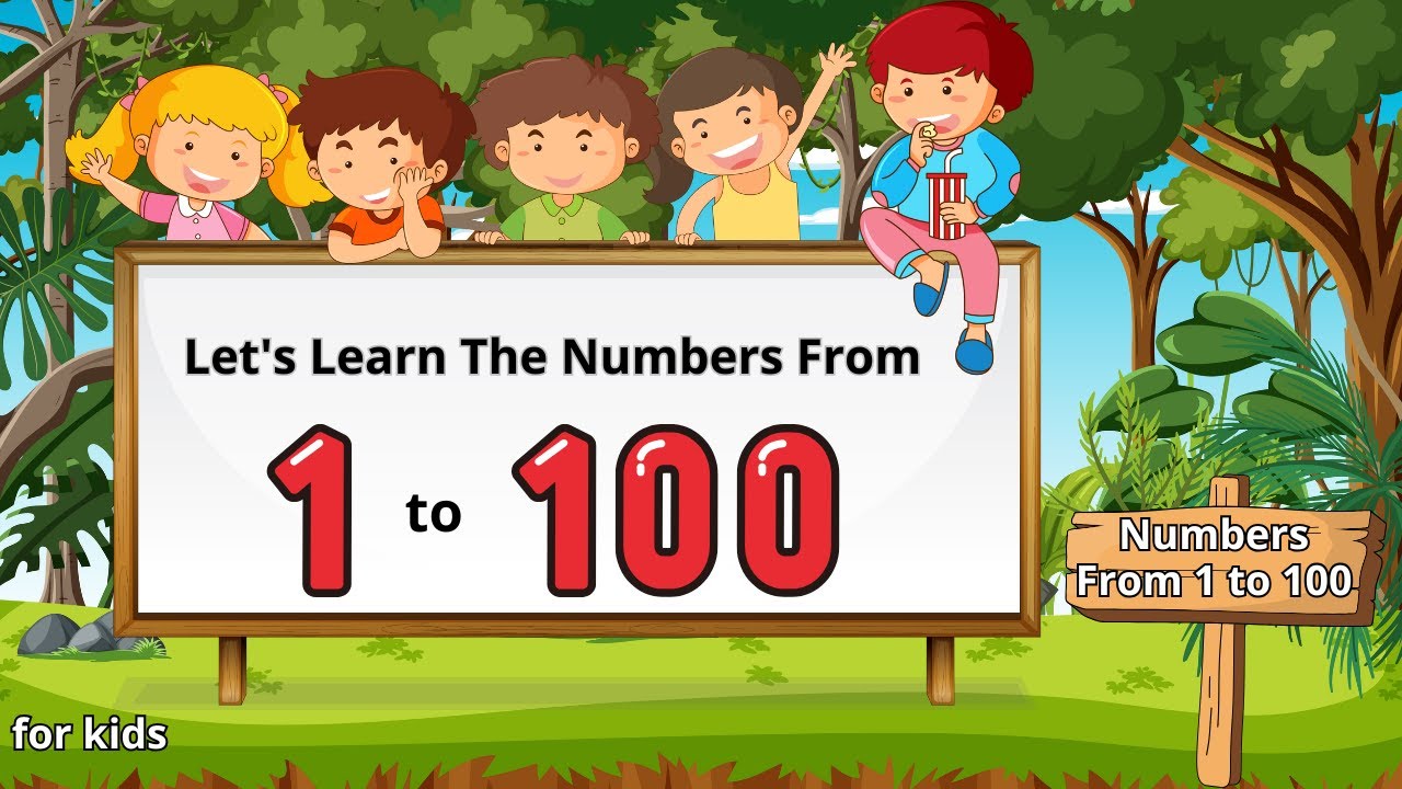 Learn Counting Numbers 1 to 100 | Kindergarten Educational Video
