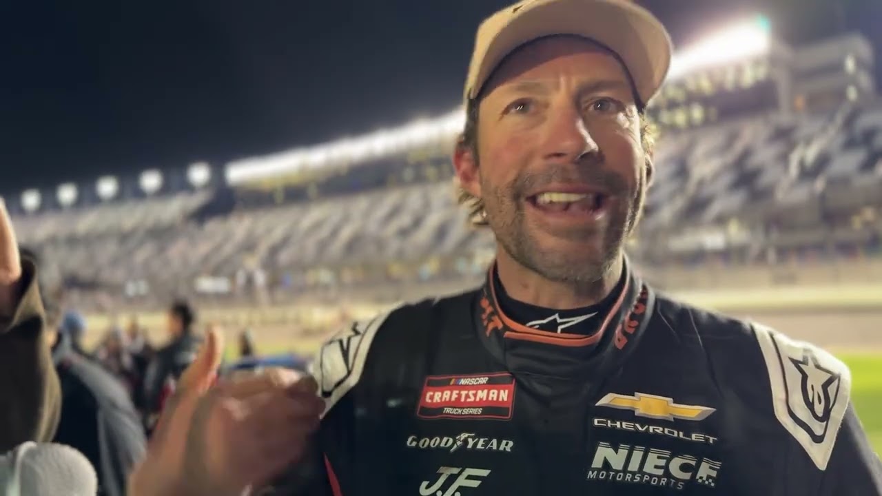 Travis Pastrana recaps a wild Daytona Truck Series race