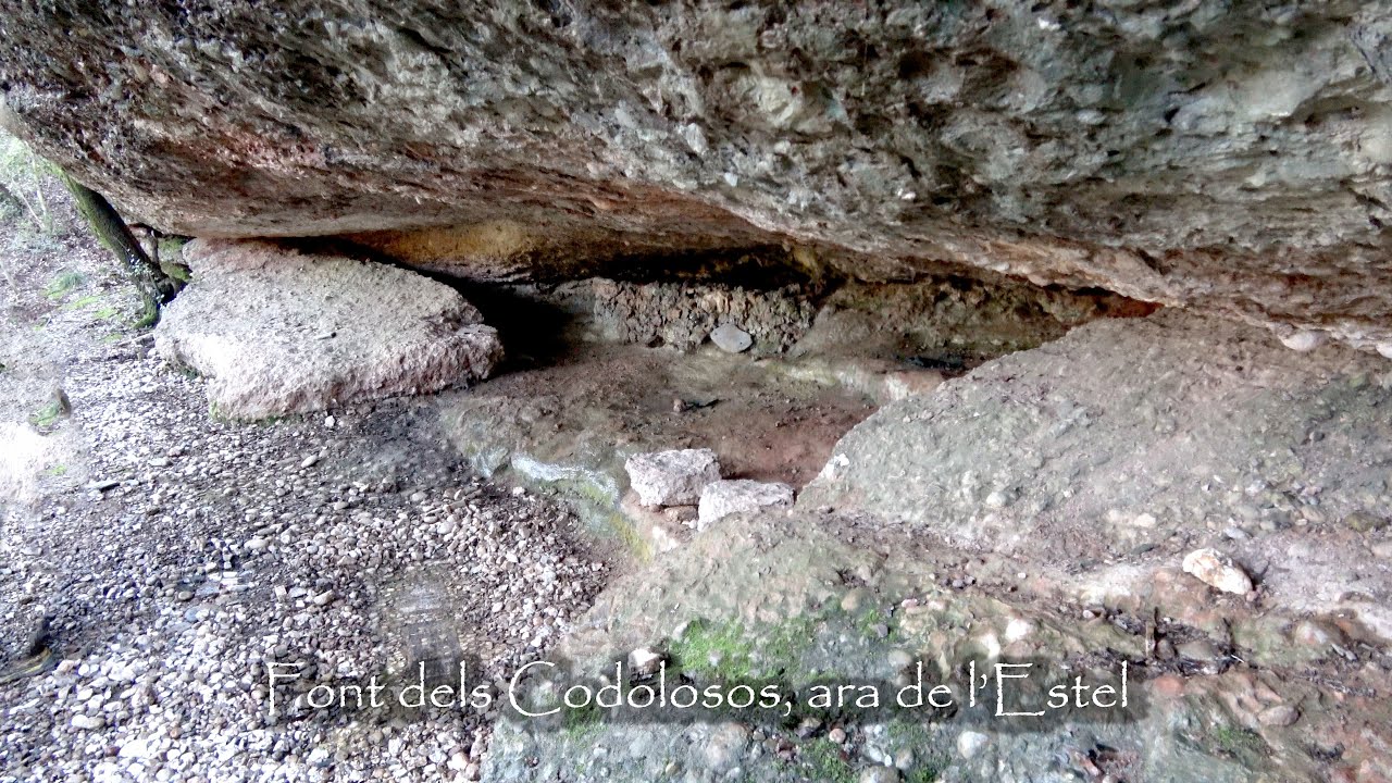 Font de l'Estel (Codolosos) Serra de l'Obac.