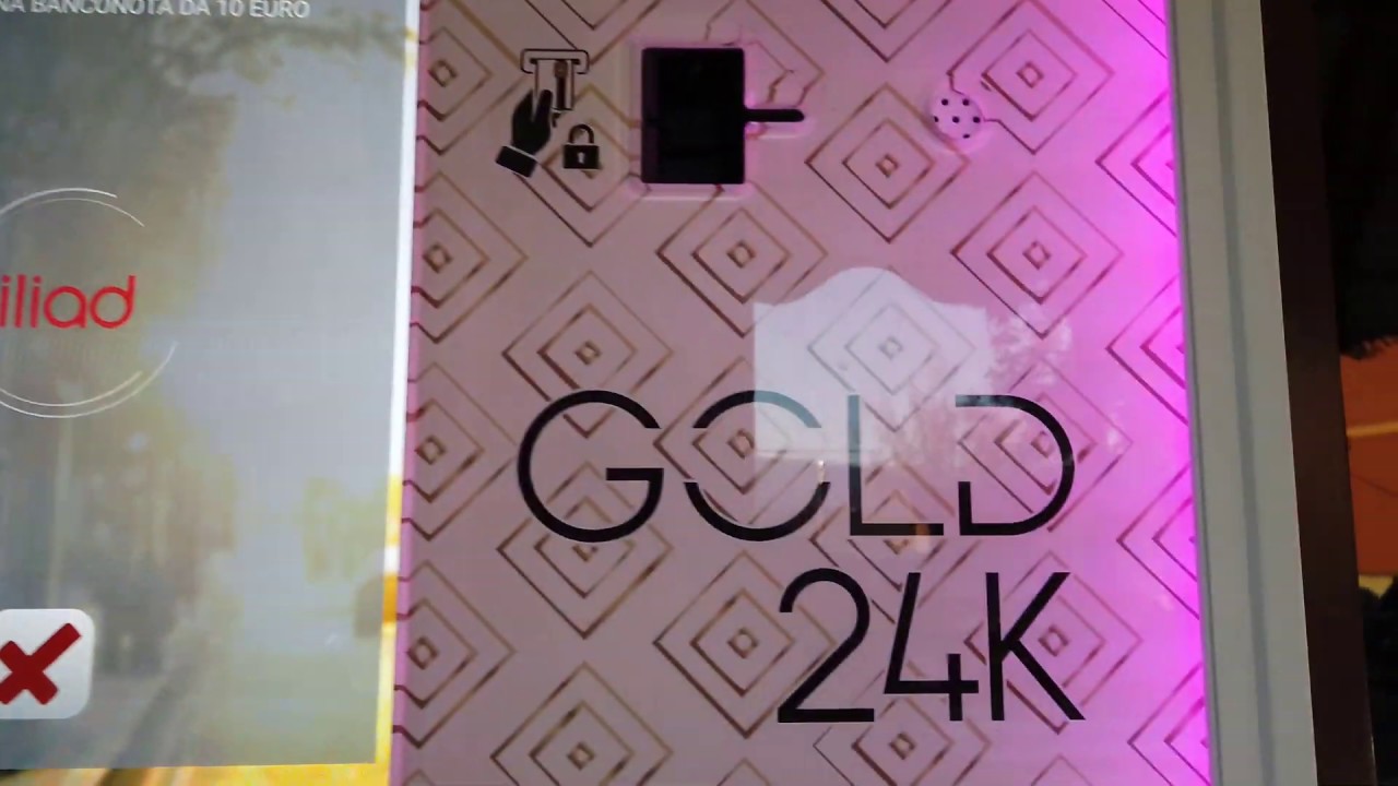 Ricarica iliad distributore automatico gold 24k