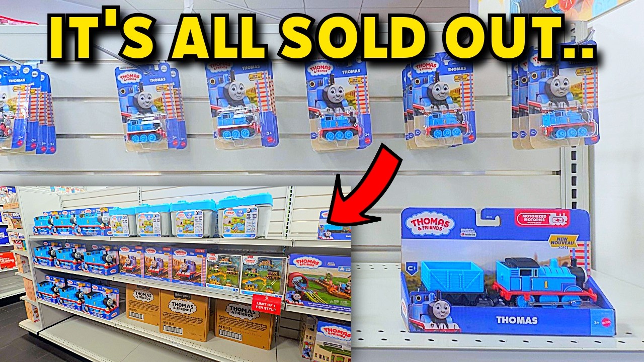 *NEW IMAGES* 2026 Thomas Toys SOLD OUT at Mattel HQ! (Thomas and Friends 2026)