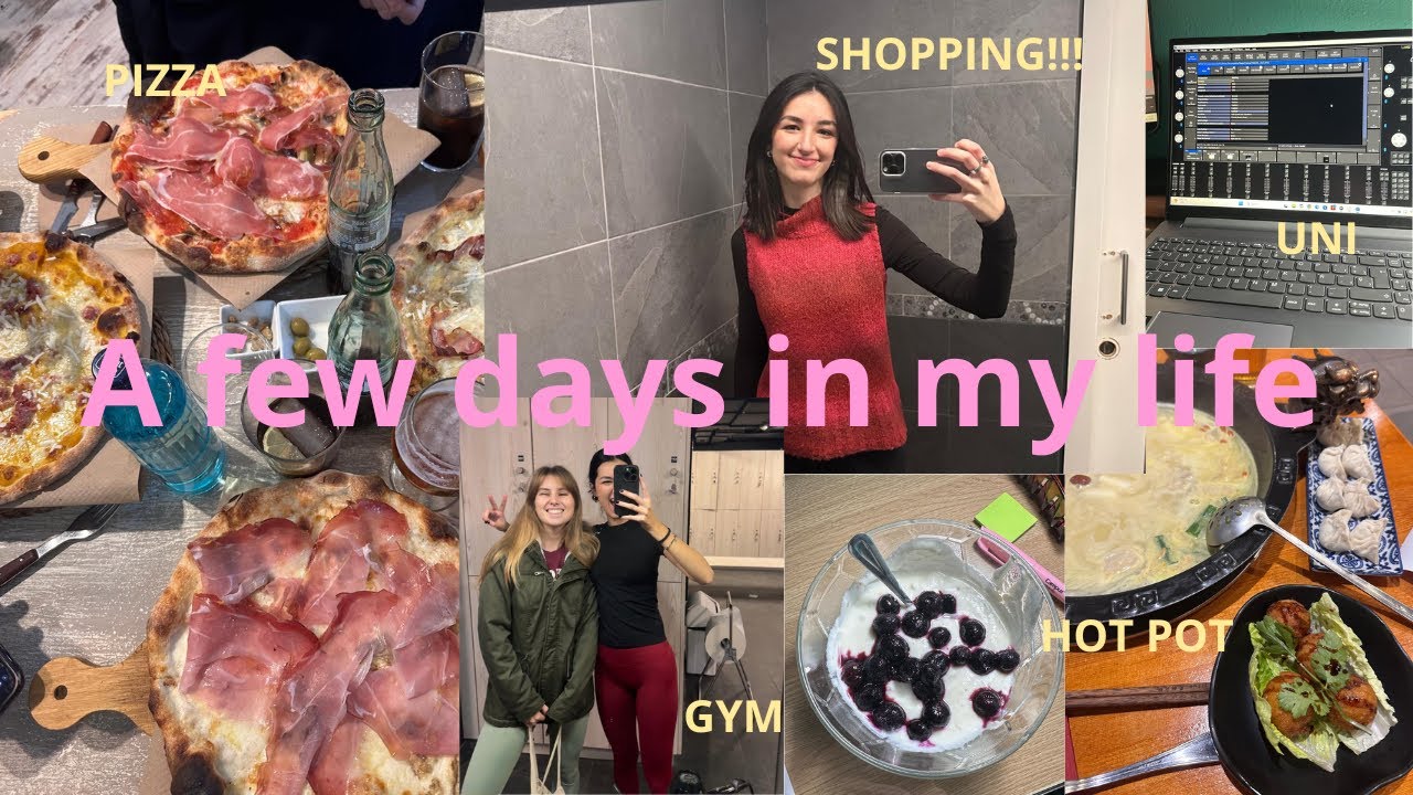 Unos días conmigo🤓💗🫐💻 | ¿Qué hacer después de exámenes? Haul rebajas, gym, Hot Pot 