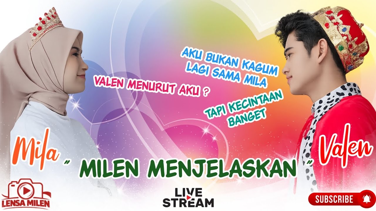 FULL MILEN MENJELASKAN ❗ DARI HATI KE HATI ❤ | Lensa Milen