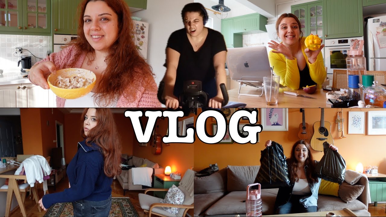 KÖTÜ YORUMLARA CEVAP - SALI PAZARINA GİDİYORUZ, TAHİNLİ ÇÖREK TADINDA ELMA KASESİ #vlog