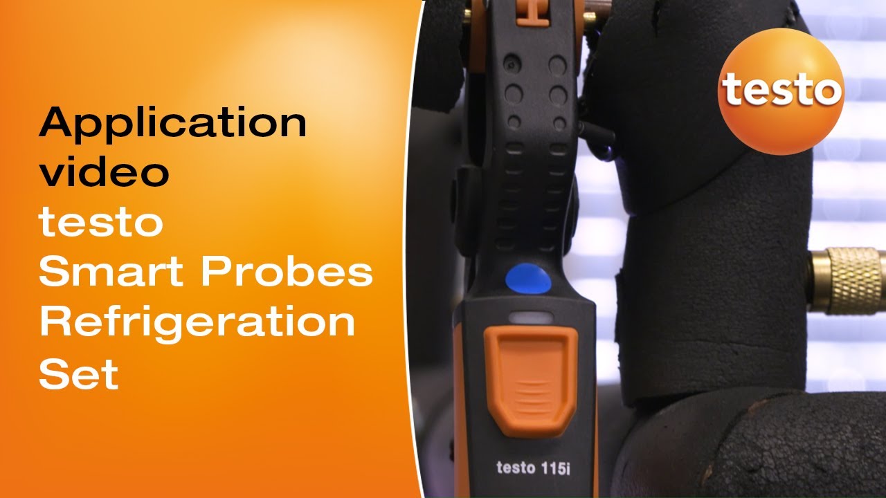 Application Video - testo Smart Probes Refrigeration Set | Be sure. Testo
