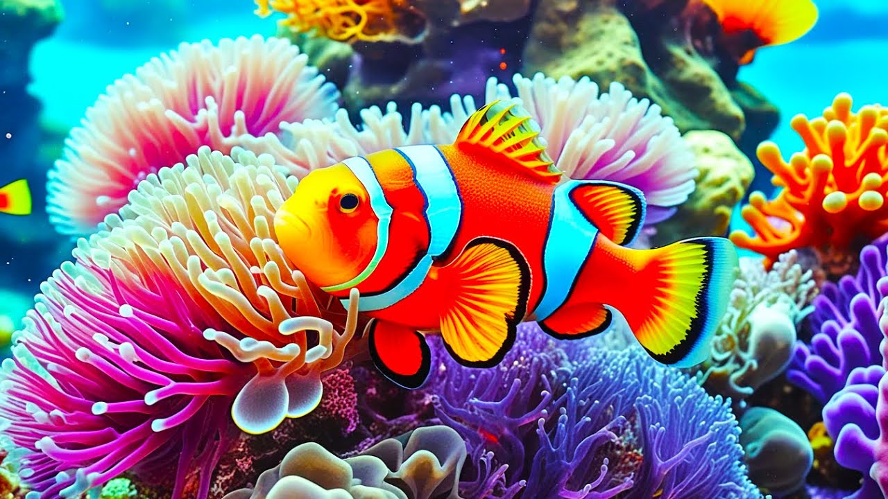 The Best 4K Aquarium - Explore the Stunning World of Sea Jellyfish and Beautiful Coral Reef Fish. #8