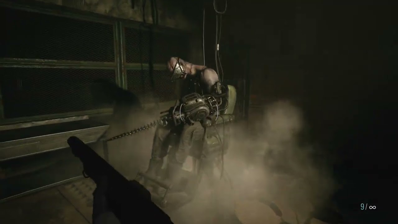 Meeting the Soldat Resident Evil Village