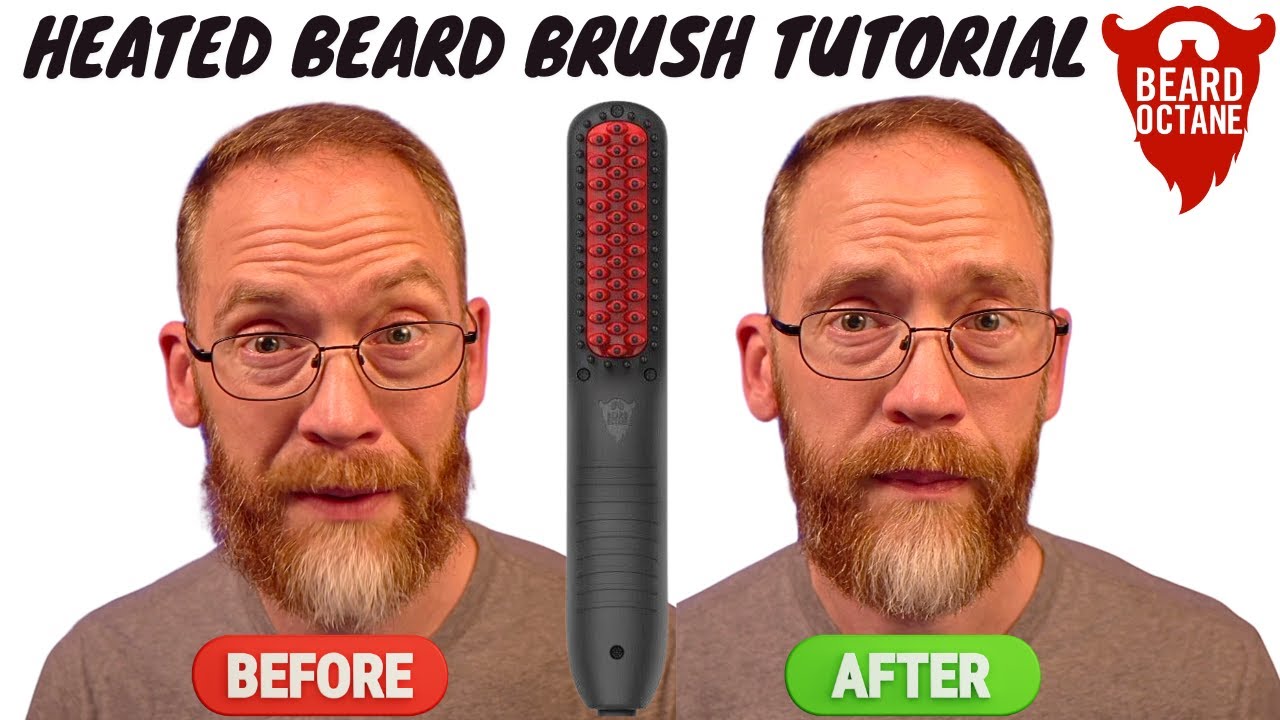 Beard Octane - Heated Beard Brush Review, Demo, and Tutorial