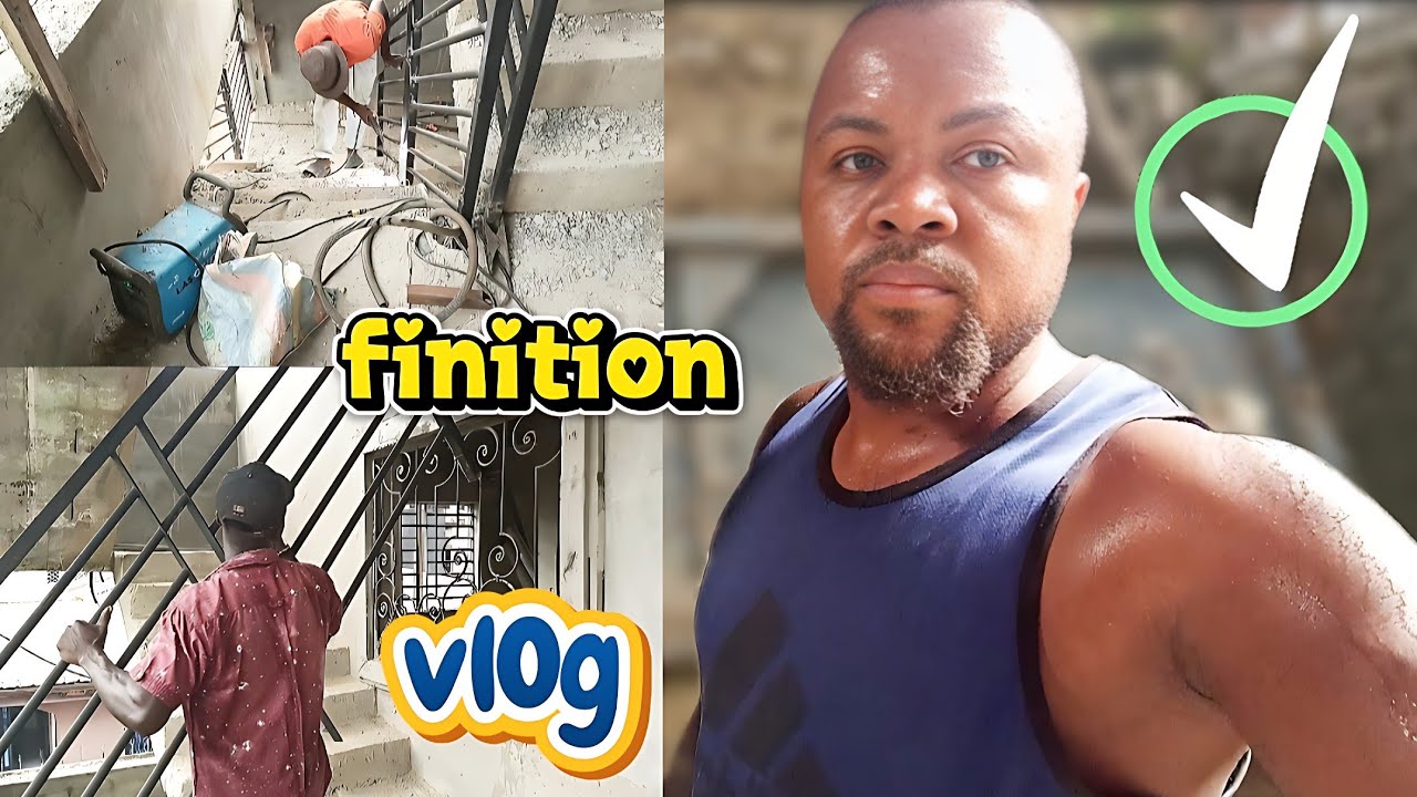 #Vlog: Mes travaux de finition sur l'immeuble🏢 de @suzyandchristfamily avancent bien 🙏