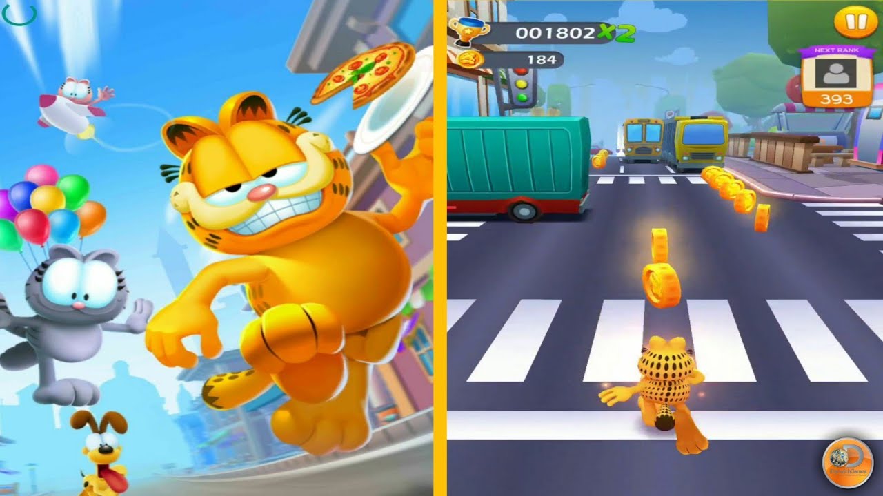 Garfield Rush - Gameplay Trailer (Android)